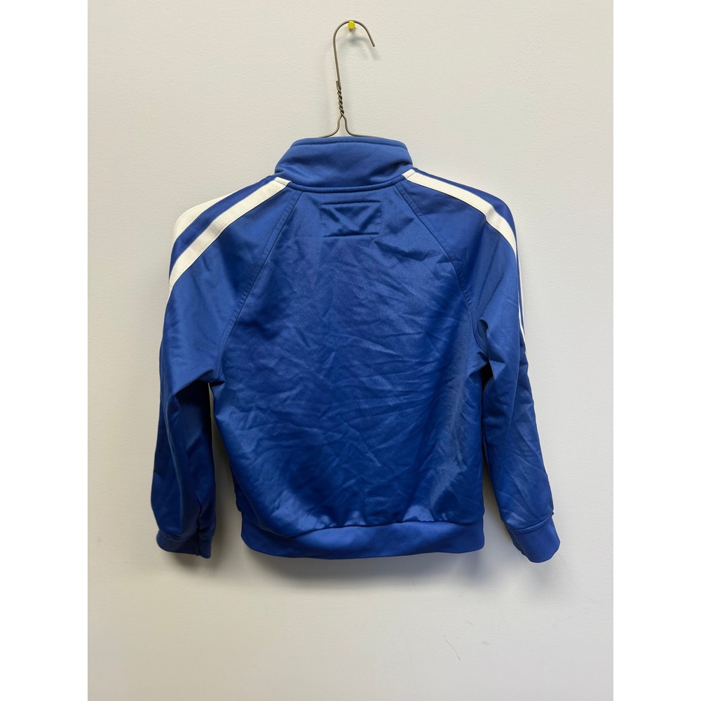 Old Navy Reissue 94 Track Jacket Kids Medium 8 Blue White Stripe S/585787-01 - Picture 4 of 6